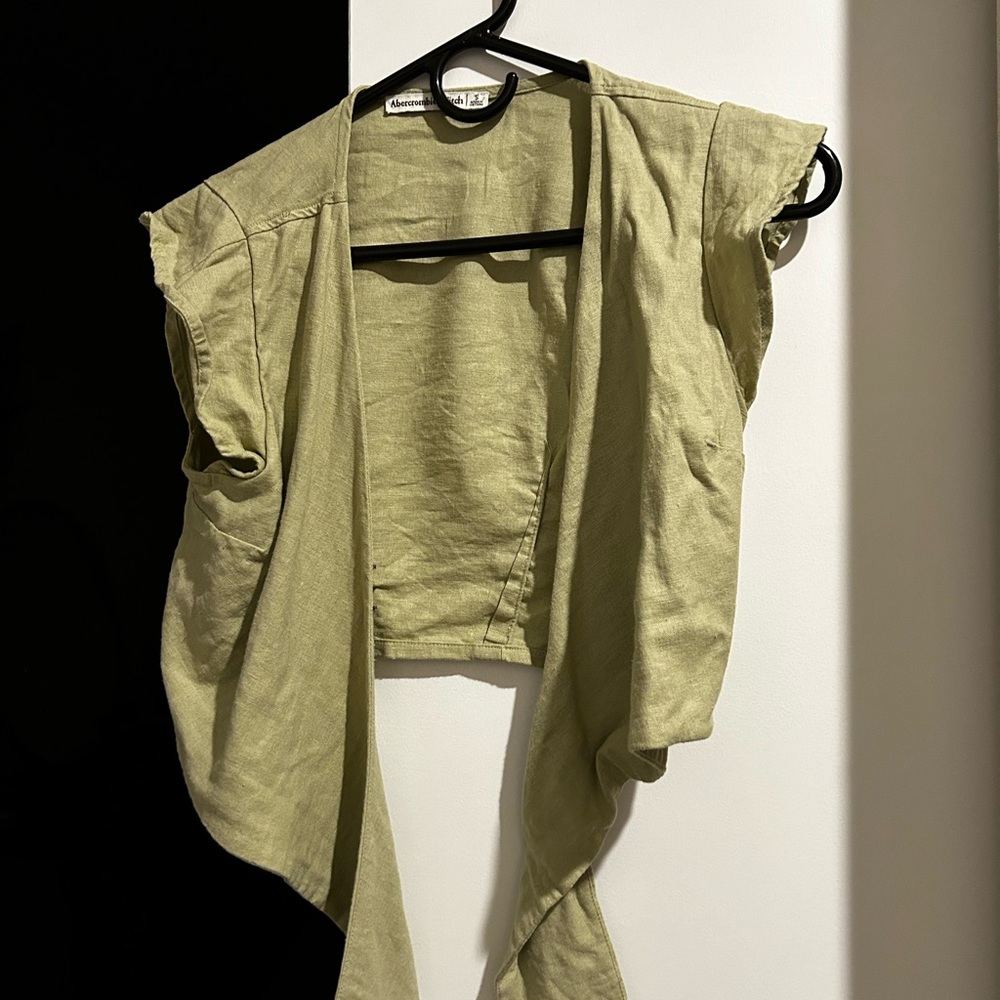 Abercrombie and Fitch Two Piece Linen Set